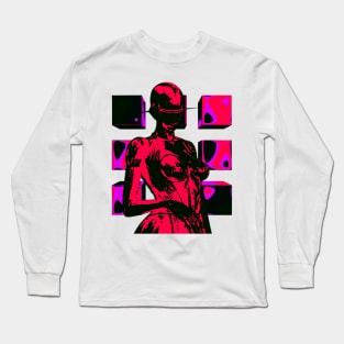 Pixel Cyborg 07 Long Sleeve T-Shirt